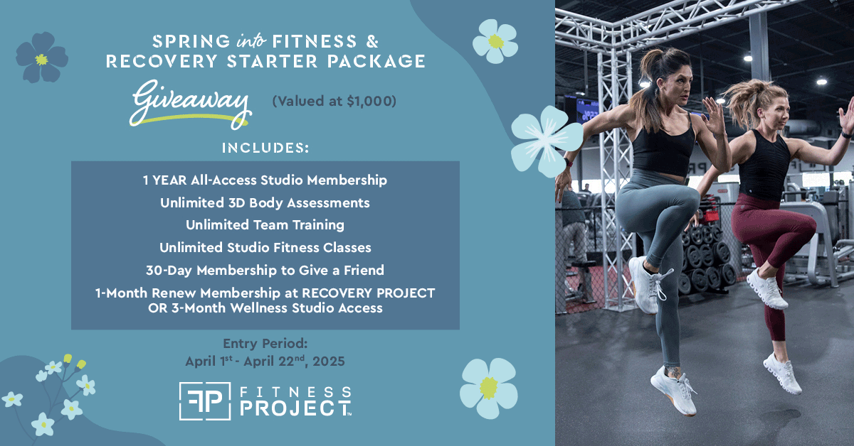 SPRING INTO FITNESS & RECOVERY STARTER PACKAGE Giveaway (Valued at $100)
